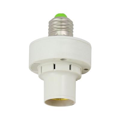 China 20W LED Lamp Voice Control Delay Switch Acoustic Lamp Holder Energy Saving E27 Conversion Screw Control for sale