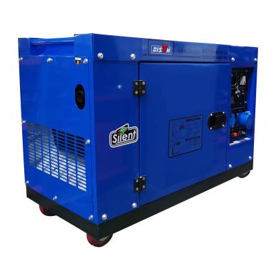 China HP1100FE Standby Backup Iso9001 Ce Air Cooled 4-Stroke 380V Mobile 10kva 15kva Power Silent Diesel Generator 20000set/Month for sale