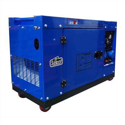 China HP1100FE Standby Backup Single Piston Winter Proof Silent Type 110V Electric 8000W 9000W 10000W Diesel Generator From China 20000set/Month for sale