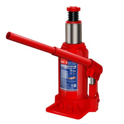 China Car Jack Bison China Supplier Easily And Safely Use Adjustable Height 10T Hydraulic Car Jack Bottle Jack for sale