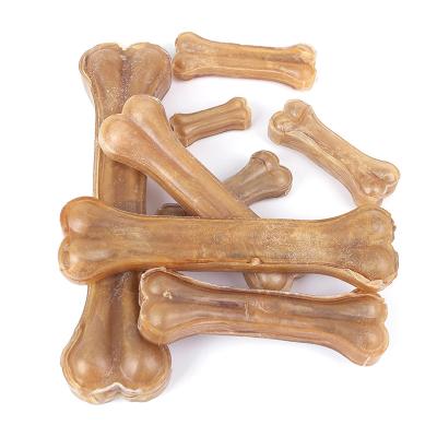 China Durable Hot Selling Extreme Hard Amazon Power Chewer Bone Natural Cowhide Bones Chew Dog Toy for sale