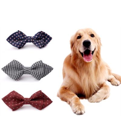 China Viable Pet Grooming Accessories Cute Pet Bow Ties For Dog Cat Colorful Adjustable Bow Ties for sale