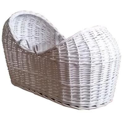 China Hot Eco-friendly Newborn Baby Wicker Basket Wicker Basket Willow EN 1466 Sales Materials Moses Pod Basket for sale