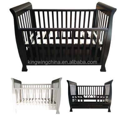 China 130x70 Babies Solid Wood Sleigh Cradle / 3 IN 1 Australia Baby Sled Cradle for sale