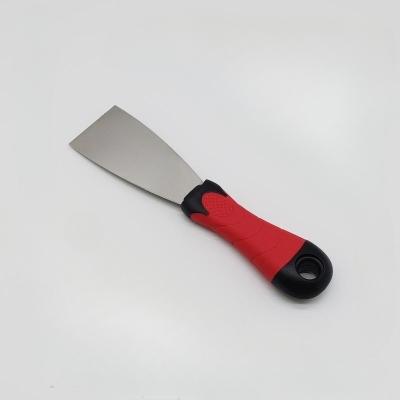 China Mirror Polishing Stainless Steel Plastic Handle 2in Mirror Polished Putty Knife for sale