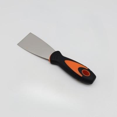 China Mirror Polishing Plastic Handle Mirror Polished Stainless Steel 2in Putty Knife for sale