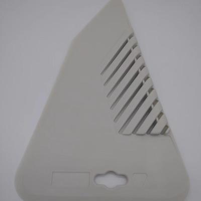 China DIY Plastic Multi Function Triangle Scraper Putty Knife Triangle Plate for sale