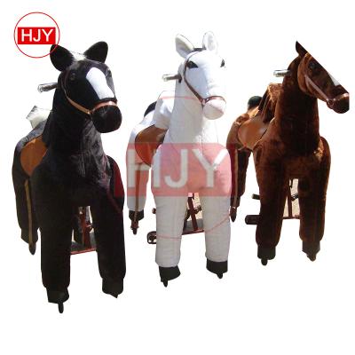 China Ride On Kindergarten Kids Toy Kindergarten Outdoor Playground Style Kinds Of Pony Horse Lovely Mechanical Toy for sale