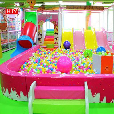 China Kids Indoor Soft Indoor Playground Equipment Naughty Castle Ball Pool Playground For Kids for sale