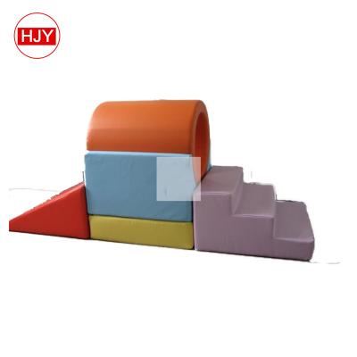 China Stimulated Children's Curiosity Foam Kids DIY Design Building Blocks Indoor Soft Playground Equipment Big For Sale for sale