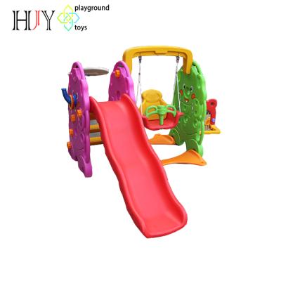 China Children's Chair Kids Playground Toy Plastic Toddler Baby Play Slide Table+Kids Indoor Swing Set Wholesale for sale