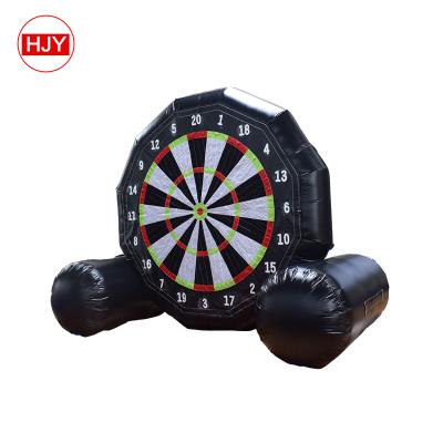 China Popular Factory Event Fun Inflatable PVC Golf Football Foot Dart Board Inflatable Outdoor Sport Game for sale