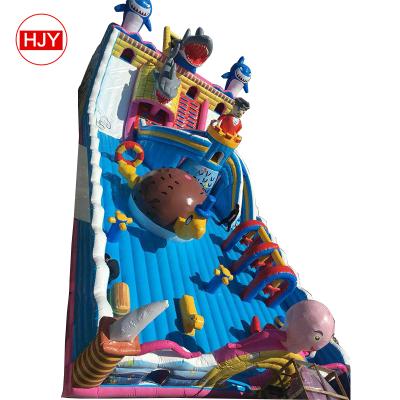 China Giant Outdoor Event Challenge Inflatable Obstacle Course for sale