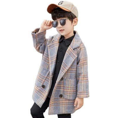 China 2020 New Autumn Winter Foreign Style Large Children's Coats Breathable Boys Woolen Clothing for sale