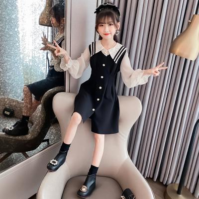 China 2020 New Autumn Children Wear Girls College Breathable Style Long Sleeve Dress for sale