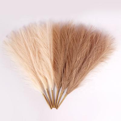 China Hit Artificial Pampas Grass VPX1486 Amazon Lawn Small Pampas Artificial Pampas Grass 45CM For Wedding Decor for sale