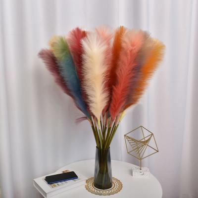 China VPX1110 Fashion Small Bouquet Decor Faux Pampas Grass Home Wedding Yunnan Qingdao Small Artificial Plants On Sale for sale