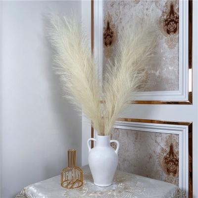 China 3CVPX324 Large Bouquet Fake Artificial Pampas Grass Home Decor Bulk Fluffy Fake Pampas Pampas Grass Stems Decoration 3CVPX324 for sale