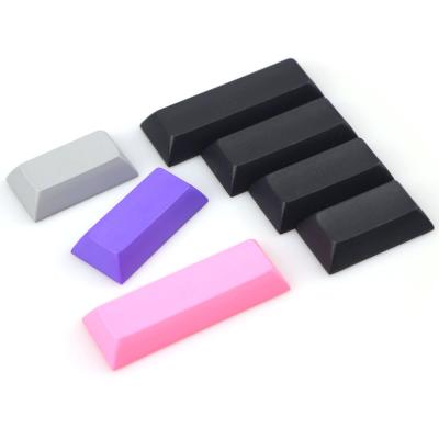 China Factory Wholesale High Quality DSA Black Gray Purple Extra Keycap 2U 1.75U 1.5u 1.25U Keycaps Gray White PBT for sale