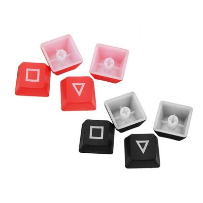 China Hot Customized 2021 4 Piece Keycaps Gaming Keyboard WASD Custom Arrow Set Keycap Cherry MX for sale