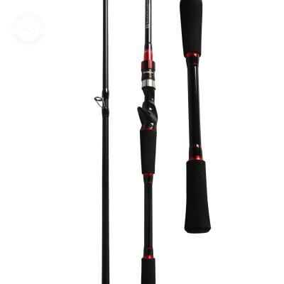 China Carbon 2022 New 1.98m 2.1m 4 Section Sea Fishing Rods OEM ODM Carbon Rods Spinning/Casting Fishing Rods for sale