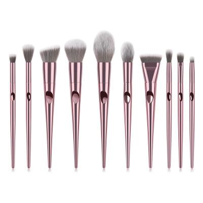 China 10 Inch Soft Makeup Smudge Brush Makeup Brush Sweeps Laser Eyeshadow Brush Beauty Tools for sale