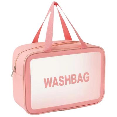 China NATIONAL Custom Logo Organizer Beach Swimming Bag Dry And Wet Separate Bag Travel Wash Bag Portable Cosmetic Toiletry Pouch Make Up Case for sale