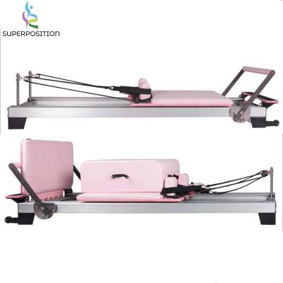 China New Style 200kg Commercial Exercise Training Yoga Allegro Aluminum Pilates Reformers for sale