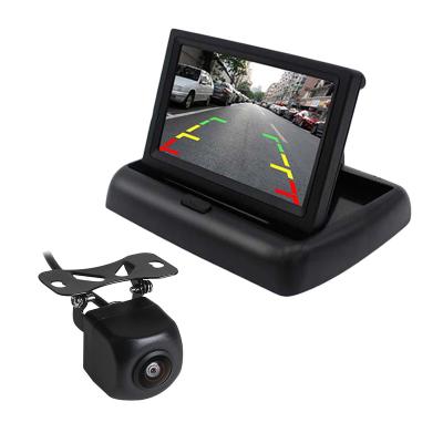 China Parking Assistance 4.3 Inch LCD Monitor 12v Backup Car Reverse Camera With Display Te koop