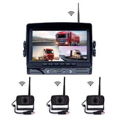 China Intense Wireless Parking Assist Brightness Forklift Camera System 24V Rear View Camera Refrigeration Truck for sale