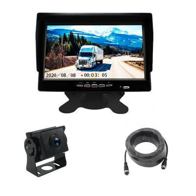 China Heavy Duty Vehicle Truck Backup Reverse Camera Semi 24 Volt Camera System Reverse Camera Trailers 7 Inch LCD Monitor zu verkaufen