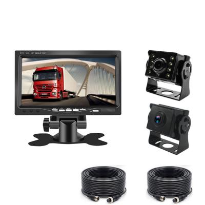 Chine With AHD Recording Function 7 Inch LCD Monitor Truck School Bus Reverse Camera For Heavy Truck à vendre