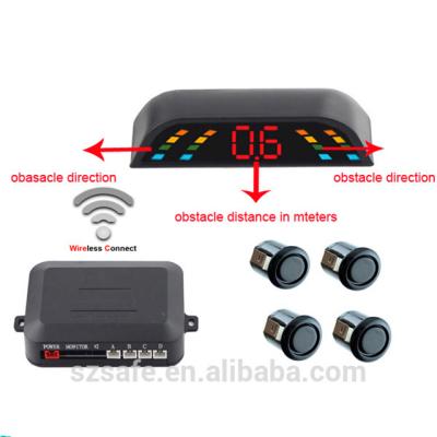 China New Product Wireless LED Display Reverse Parking Assist Sensor Kit for sale