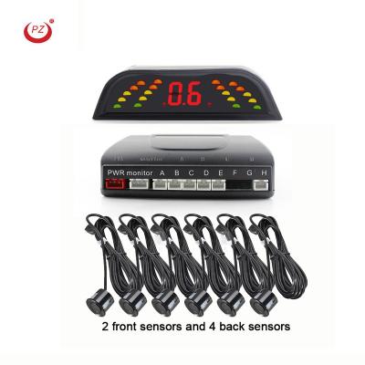 China Smart Parking Color LED Display Sensor System With 6 Or 8 Sensors PZ303-6 à venda