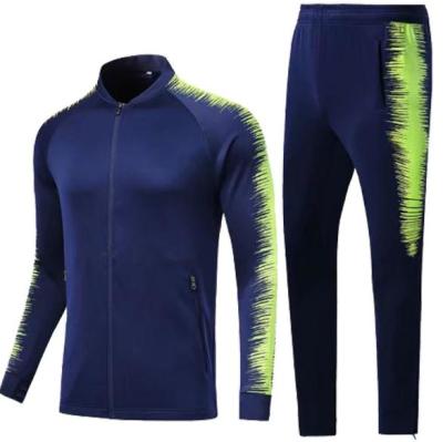 China High quality QUICK DRY outwear custom logo print sport tracksuits training wear two piece set for men for sale