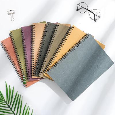 China Spiral 8 Pcs Student Exercise Book B5 A5 Paper Multi Color Spiral Notebook Set for sale