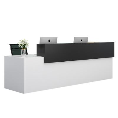 China Environmental Friendly Materials Furniture For Office Desk Reception Desk Small Luxury Reception for sale