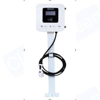 China EVAC 7KW AC Battery Charger Fast Electric Vehicle Operator Column Fill Fast Charging Station For Household EVACZ07-1 for sale