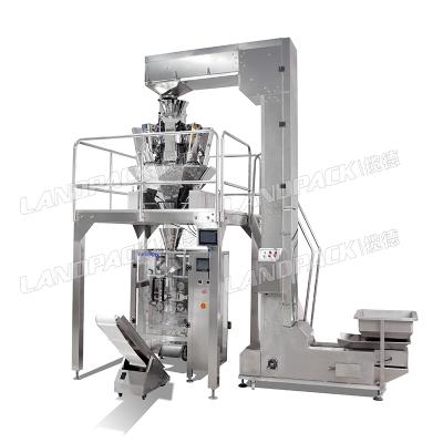 China Automatic air filling metering snacks bonbon packing machine 500g Manufacturer Te koop