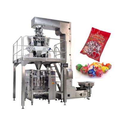 China Automatic Vertical inflation nitrogen 50g 75g 100g 200g Back Seal Bag Pouch Chips puffed food high speed packing machine for sale