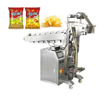 China Volumetric Cups Filler System Nitrogen Potato Chip Packaging Machine Supplier in China for sale