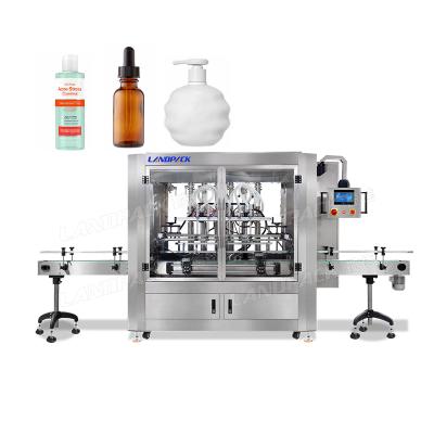 China Full automatic 10ml 30ml 50ml moisturizing skin essence oil dropper bottle bottle filling and capping machine for sale