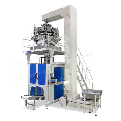 China LD-900A Cat litter Nut Granules multi heads Automatic Weighing Packing Machine for sale