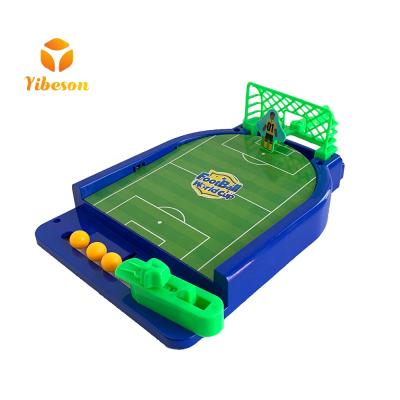 China Mini Sports Top Table Family Soccer Football Tabletop Pinball Games Plastic Football Desktop Board For Kids for sale