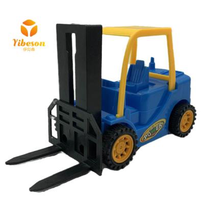 China Cartoon Vehicle Toy Forklift Tuck Building Car Grab For Boys Playing 95x30x90 for sale