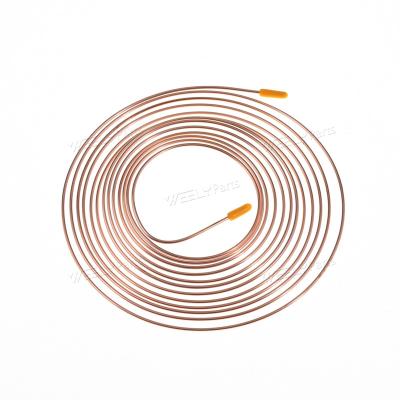 China Household Factory Price Copper Pipe / 0.036 Inch 3M For Air Condition And Refrigerator Parts Copper Tube Copper Capillary Tube for sale