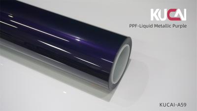 China Groothandel PPF Liquid Metallic Purple TPU Color PPF Vehicle Wrap voor UV-bescherming Te koop