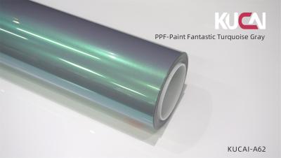 China Fantastic Turquoise Groen Speciale Kleur PPF Zelfherstellende Verfbeschermingsfilm Te koop