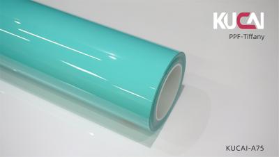 China Tiffanys Blue Color PPF TPU Self Healing Paint Protection Film Anti Impact for sale