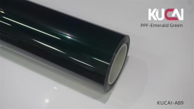 China 7.5 Mil Película de protección de pintura de color verde esmeralda TPU PPF Resistencia a la intemperie en venta